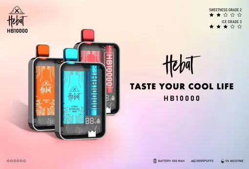 Hebat 10000 puffs喜貝一次性電子煙 拋棄式電子菸 超大容量 台灣電子煙：圖片 9
