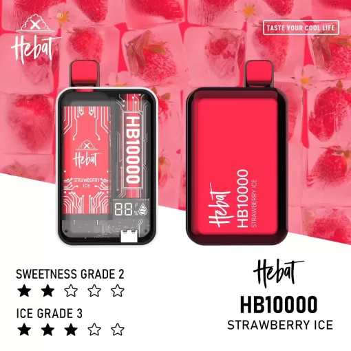 Hebat 10000 puffs喜貝一次性電子煙 拋棄式電子菸 超大容量 台灣電子煙：圖片 5