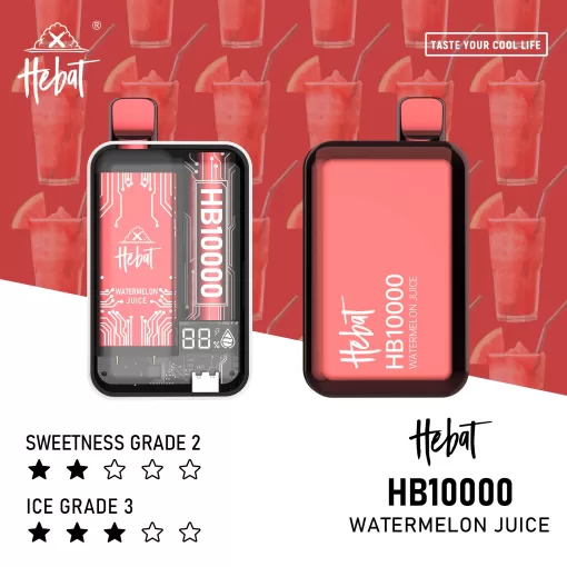Hebat 10000 puffs喜貝一次性電子煙 拋棄式電子菸 超大容量 台灣電子煙：圖片 11