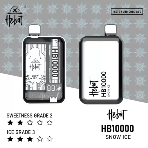 Hebat 10000 puffs喜貝一次性電子煙 拋棄式電子菸 超大容量 台灣電子煙：圖片 8