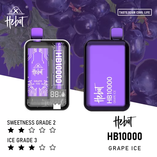 Hebat 10000 puffs喜貝一次性電子煙 拋棄式電子菸 超大容量 台灣電子煙：圖片 4