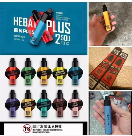 Hebat喜貝 一次性電子煙 喜貝抛棄式電子煙 大容量2500口 台灣現貨：圖片 12