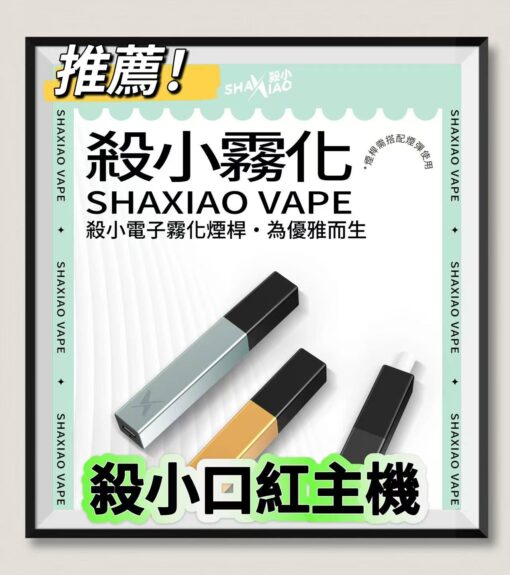 口紅主機 殺小口紅主機 電子菸桿 霧化桿 簡約外觀 三色可選 台灣現貨