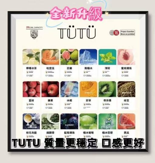 Tutu煙彈 一代菸彈 原TUT更名 通配悅刻Relx SP2S LANA一代主機 台灣現貨