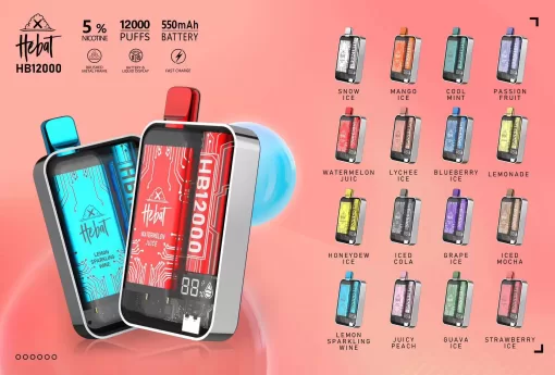 Hebat 10000 puffs喜貝一次性電子煙 拋棄式電子菸 超大容量 台灣電子煙：圖片 2