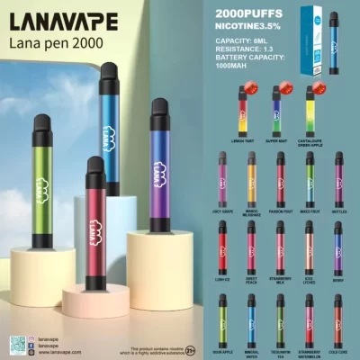 LANA PEN 2000 puffs