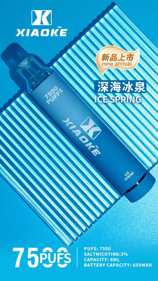 xiaoke 7500 puffs 大容量拋棄式煙桿 梟客抛棄式電子煙：圖片 3