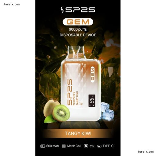 SP2S新品上市 SP2S 9000 Puffs 思博睿拋棄式電子煙9000口：圖片 7