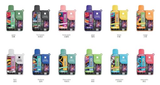Meel Boost 10000 Puffs 麻將盒子 大容量一次性抛棄式