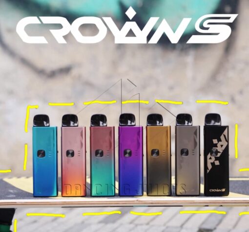 正版 UWELL CROWN S 75W 皇冠 大小煙主機 空煙彈-711到付：圖片 2