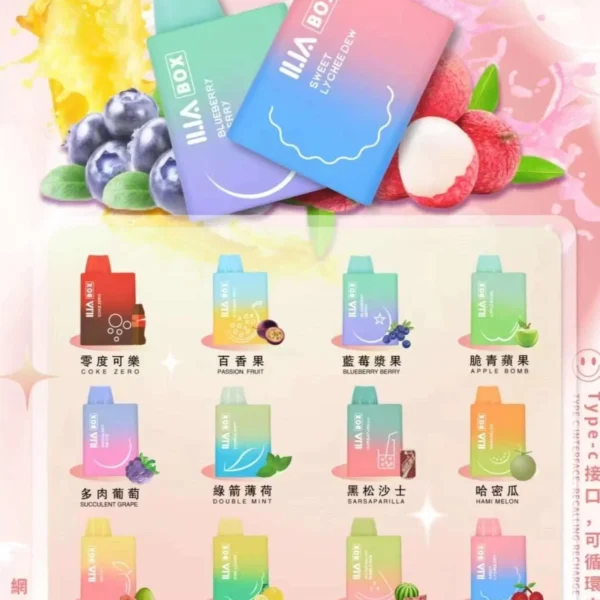 ILIA 哩啞3代BOX5000口/一次性拋棄式