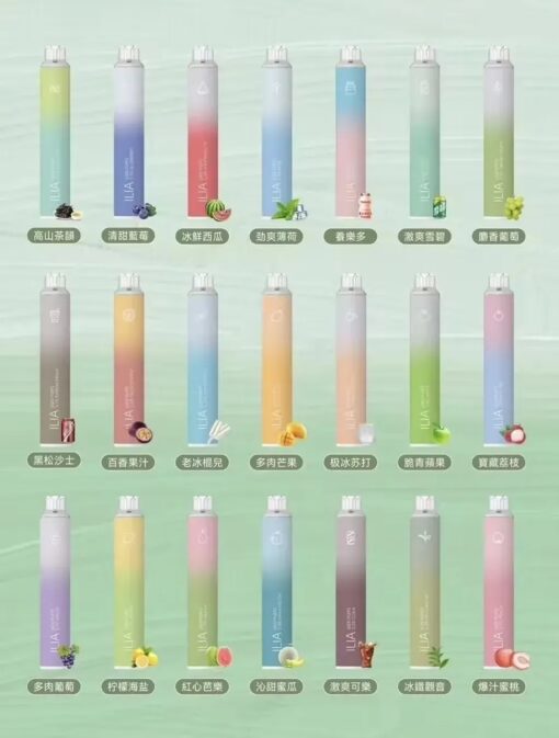 台灣現貨ILIA BAR4 6500口大容量一次性電子煙(可充電)：圖片 2