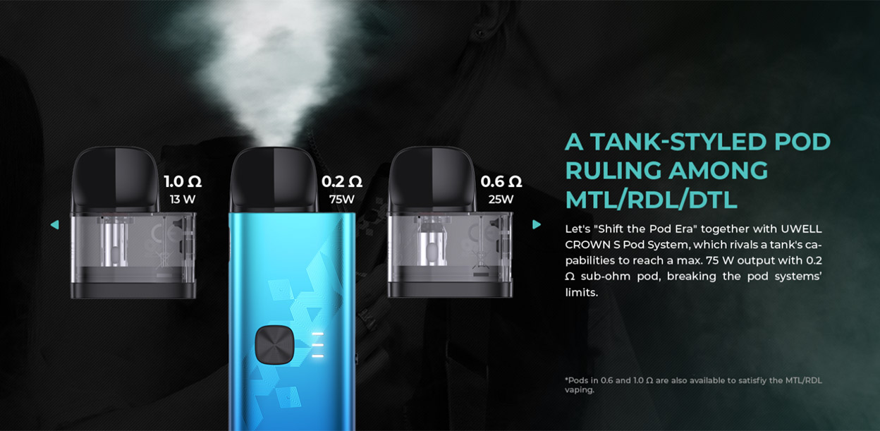 UWELL,UWELL電子菸,UWELL CROWN S