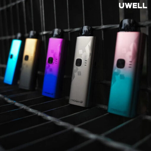 正版 UWELL CROWN S 75W 皇冠 大小煙主機 空煙彈-711到付