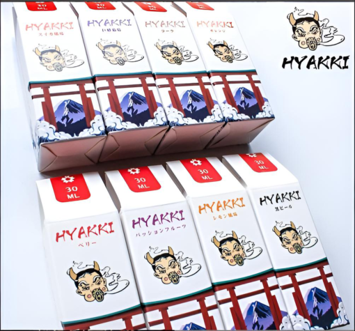 【小煙油】HYAKKI（哈亞齊）30ML/35mg 日系進口煙油 台灣現貨 711到付：圖片 2