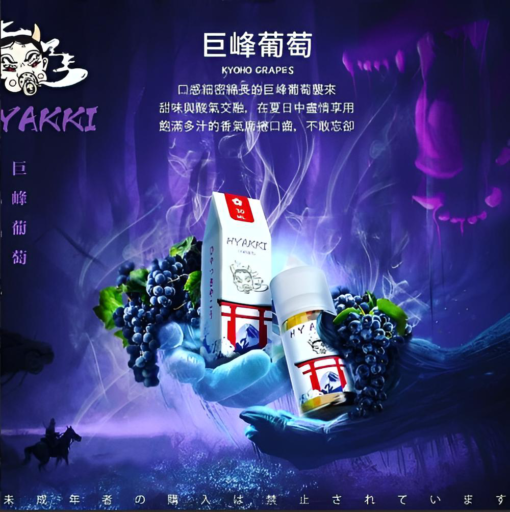 【小煙油】HYAKKI（哈亞齊）30ML/35mg 日系進口煙油 台灣現貨 711到付：圖片 6