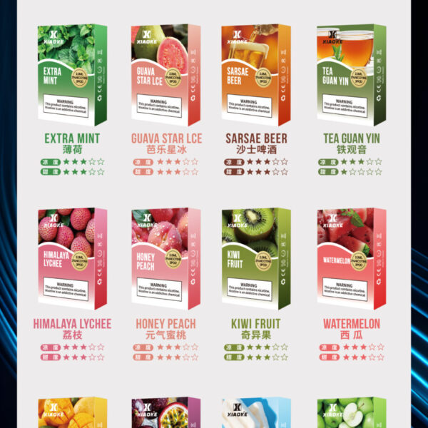 XIAOKE梟客一代煙彈 適用悅刻等一代主機 買5盒送主機