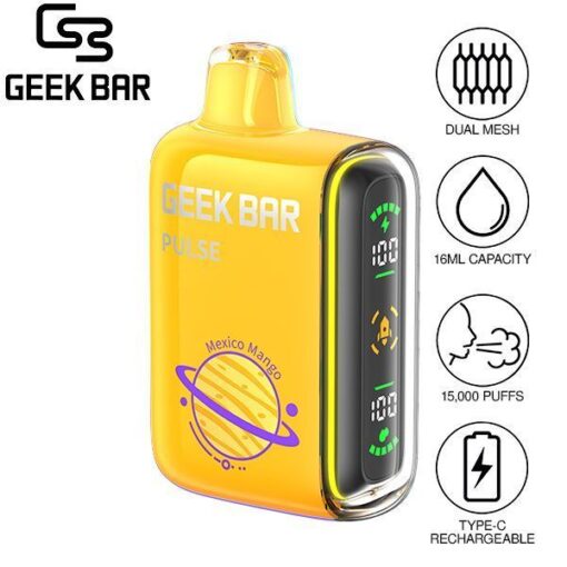 歐美爆款 geek bar 15000 puffs 小火箭大口數一次性抛棄式：圖片 5