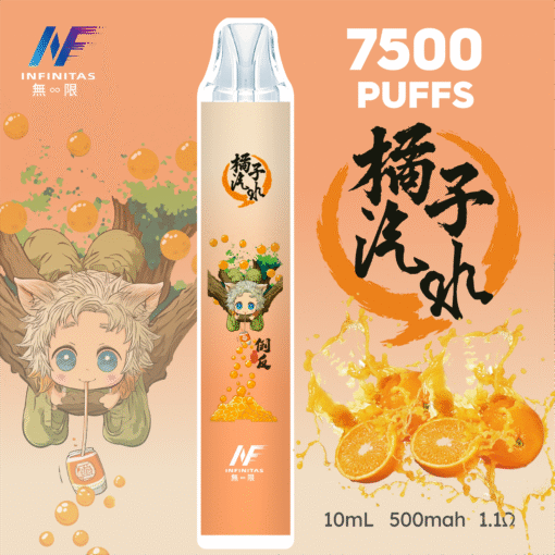 INF 無限 鬼滅之刃 7500 puffs|聯名限定款|一次性|拋棄式電子煙|多重口味選擇：圖片 14