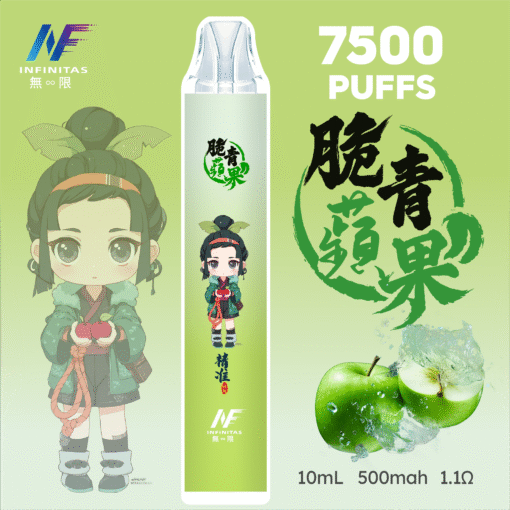 INF 無限 鬼滅之刃 7500 puffs|聯名限定款|一次性|拋棄式電子煙|多重口味選擇：圖片 7