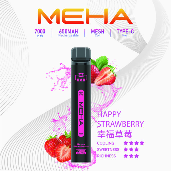 MEHA XBAR小黑條 幸福草莓