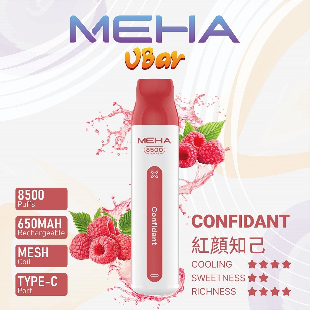 MEHA 魅嗨8500口電子煙 VBar小白條 一次性|抛棄式|多重口味選擇:圖片 7