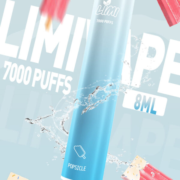 LIMI 7000 PUFFS 發光拋棄式電子煙 老冰棍