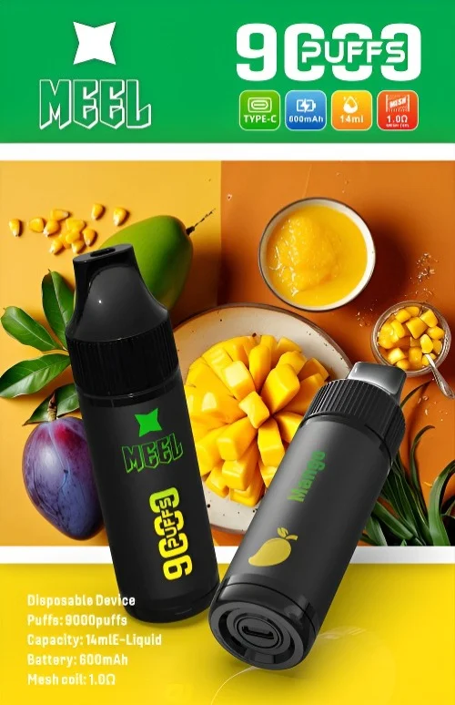 🌀 MEEL 9000口一次性霧化棒·拋棄式電子煙·續航持久·多種口味·台灣現貨·711貨到付款:圖片 6