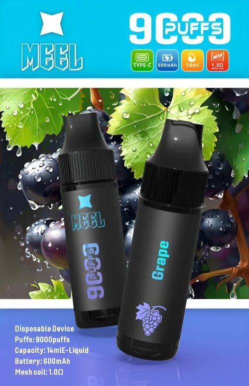 🌀 MEEL 9000口一次性霧化棒·拋棄式電子煙·續航持久·多種口味·台灣現貨·711貨到付款:圖片 7